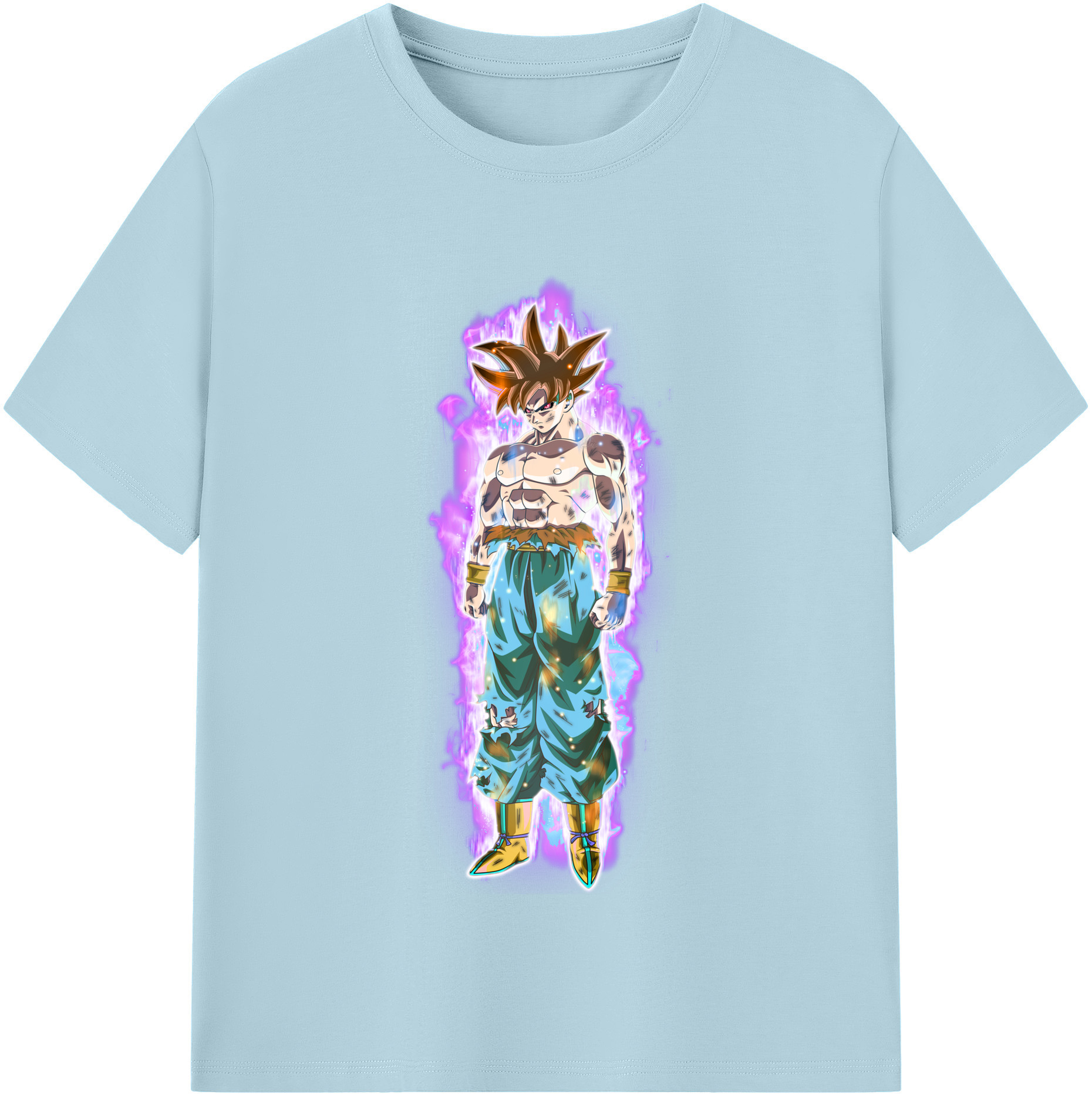 （画像用） ドラゴンボール 孫悟空（そん ごくう）Son Goku カカロット DRAGON BALL Kakarotto 綿100％半袖Tシャツ（フロントプリント）